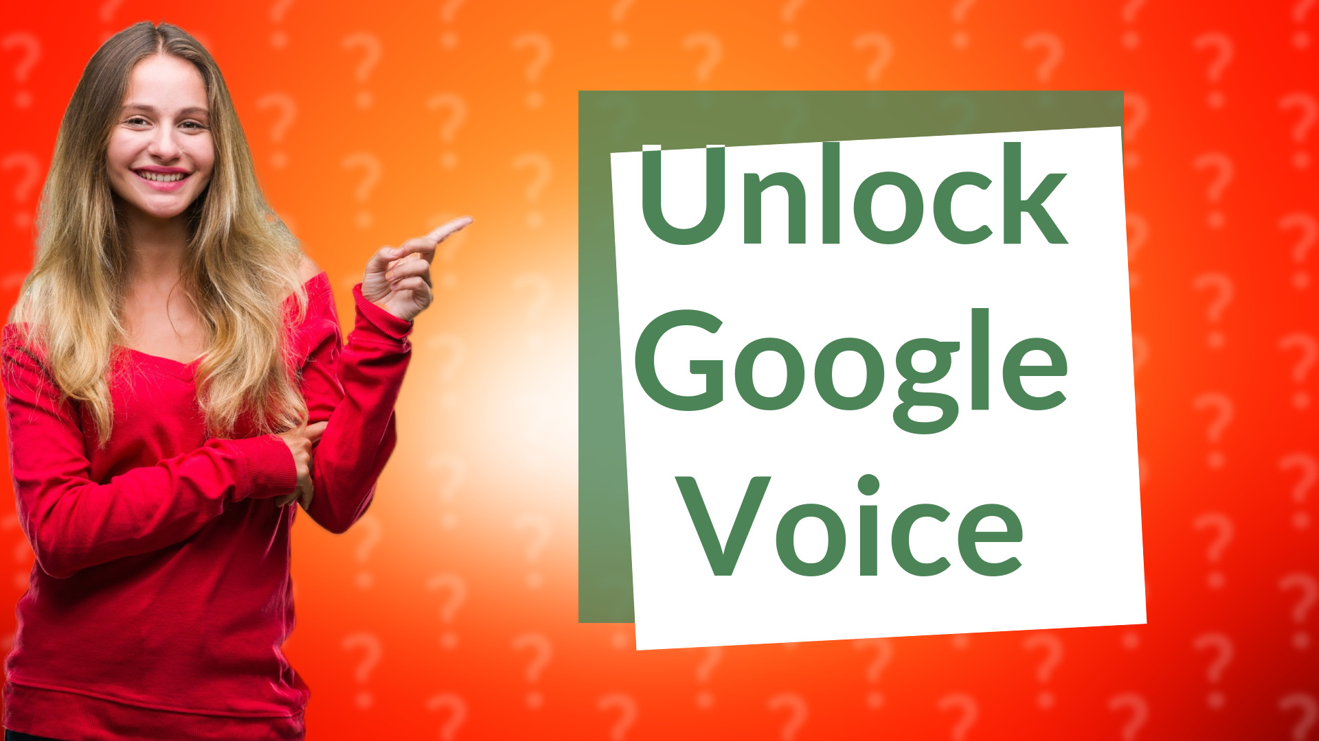 Unlock Google Voice