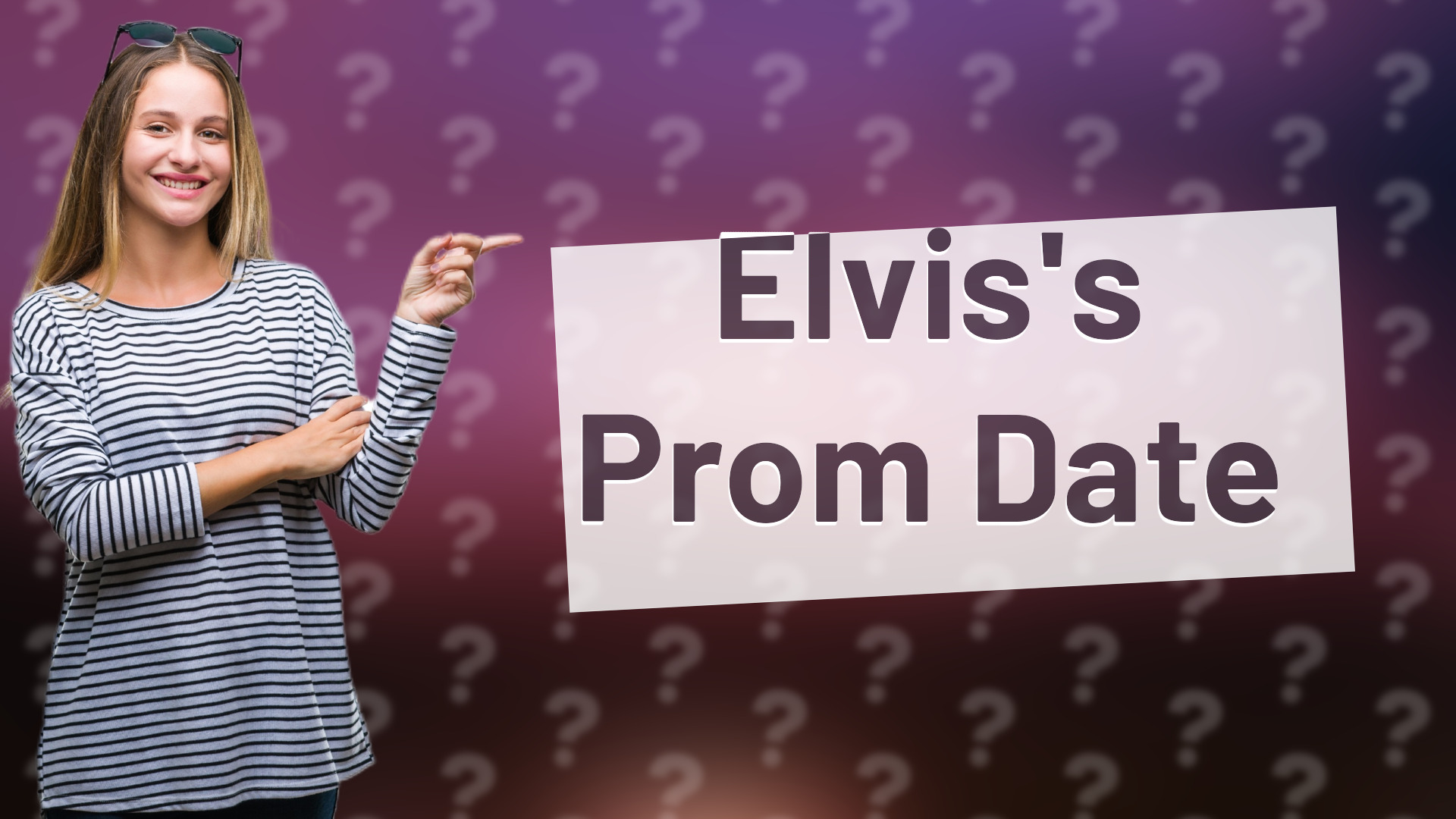 Elvis's Prom Date