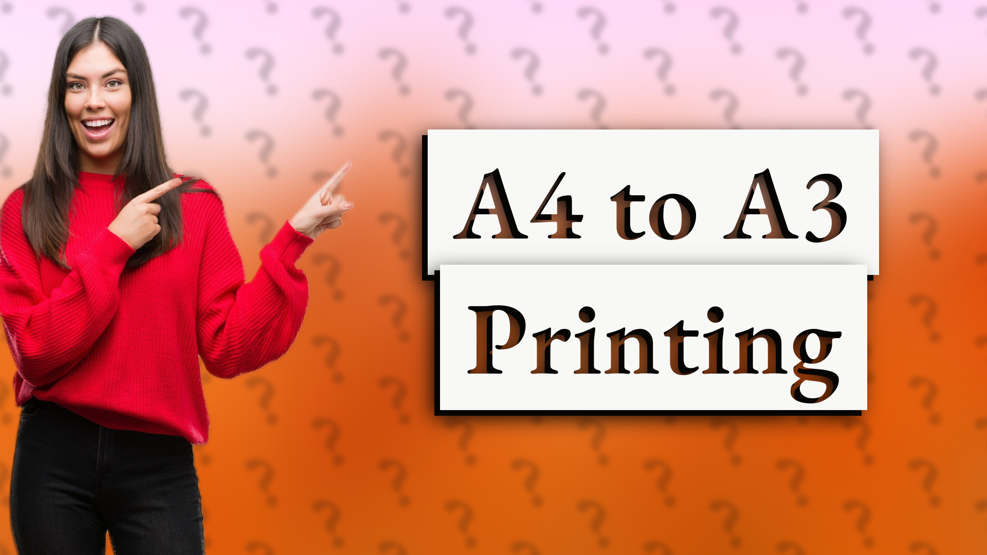 A4 to A3 Printing