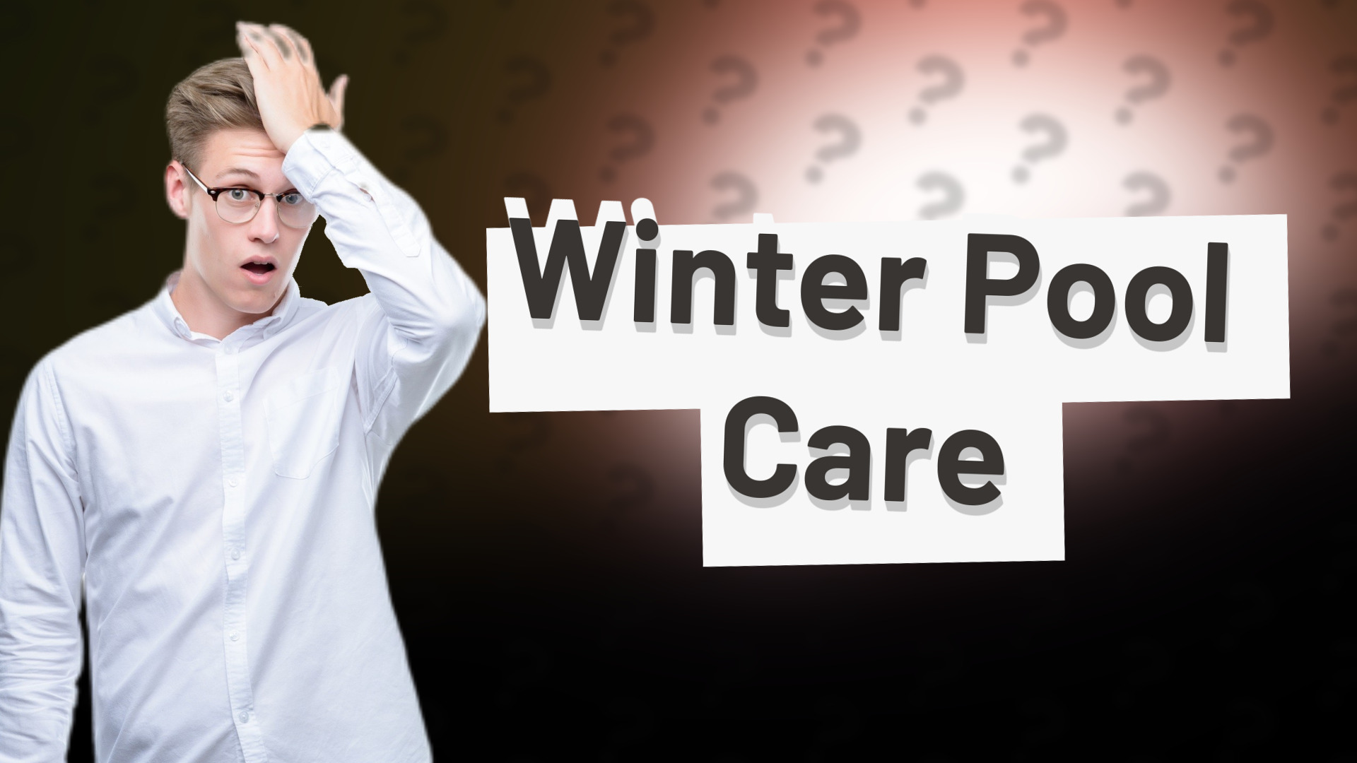 Winter Pool Care