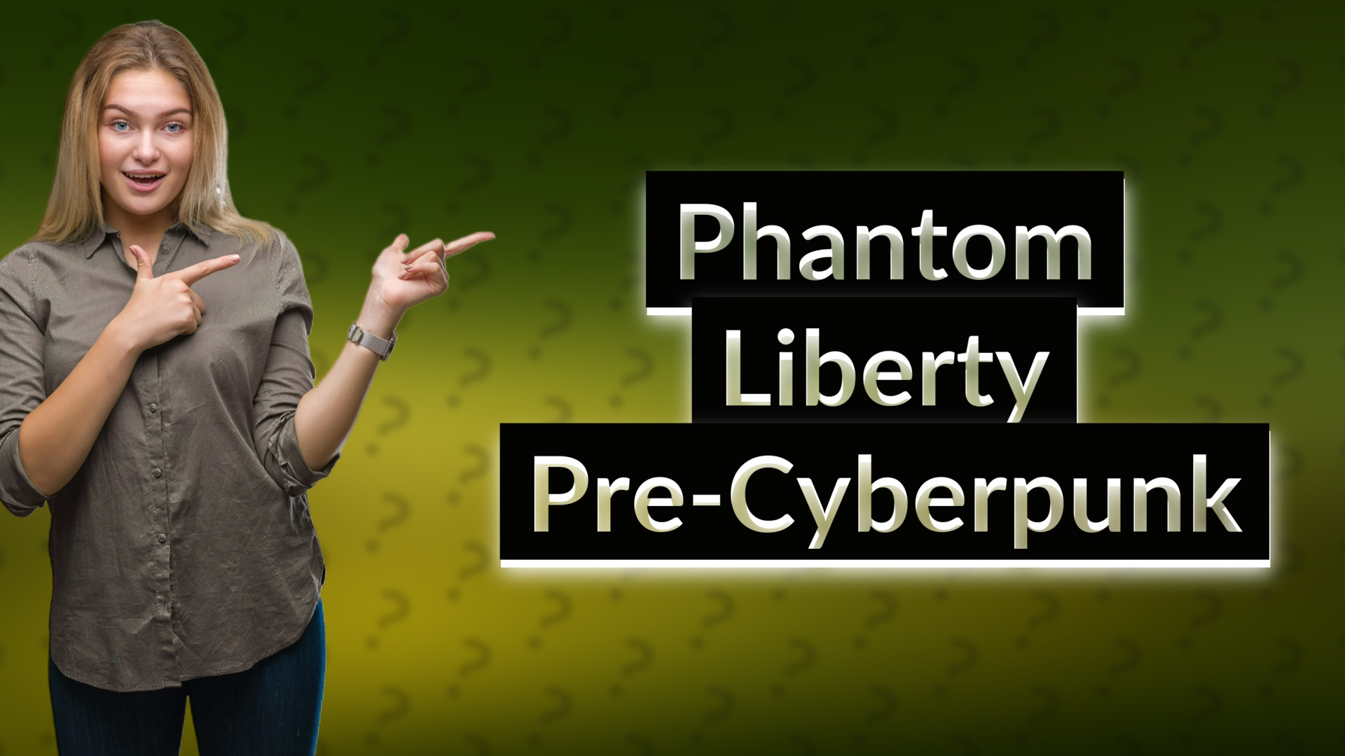 Phantom Liberty Pre-Cyberpunk