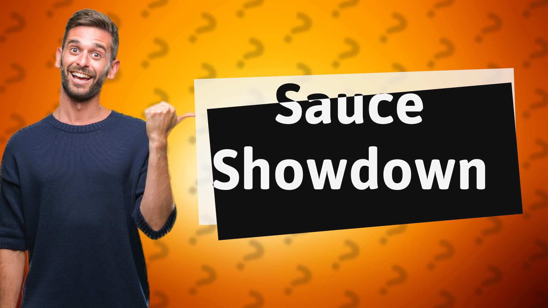 Sauce Showdown