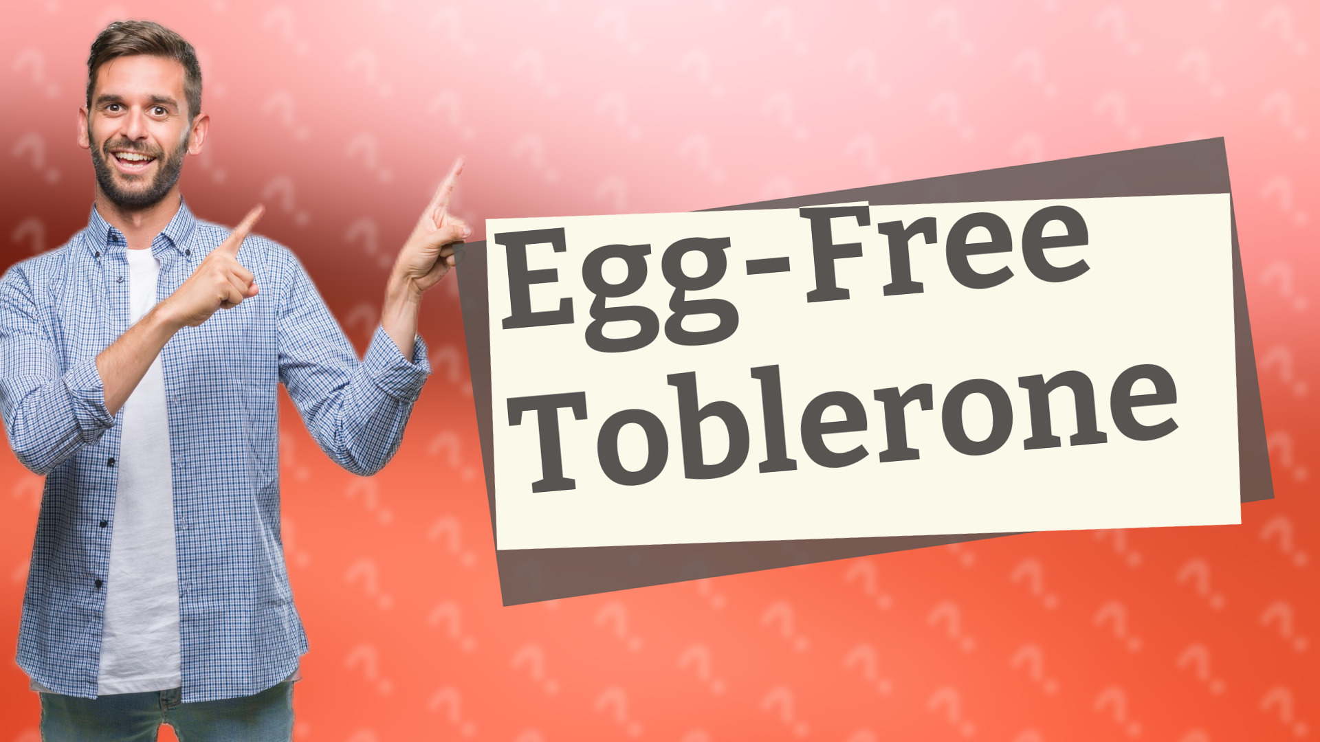 Egg-Free Toblerone