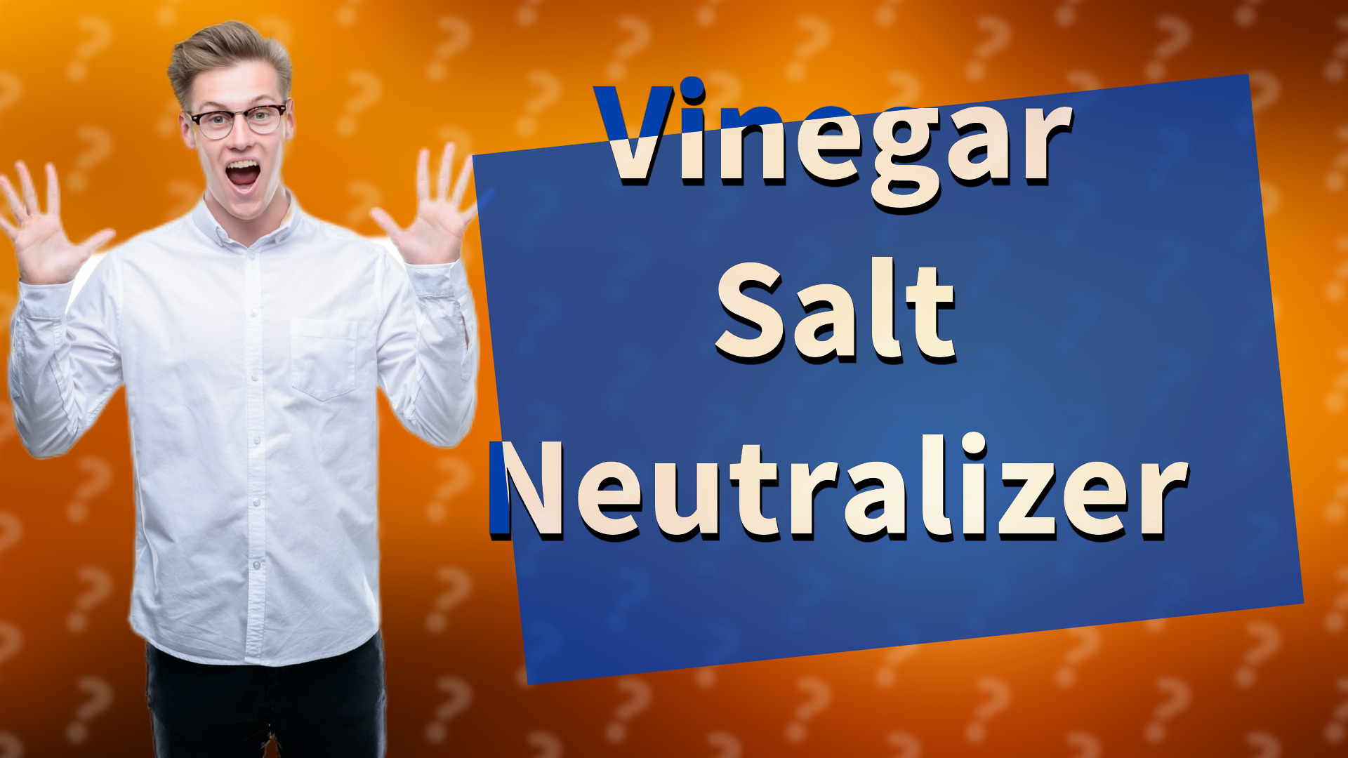 Vinegar Salt Neutralizer