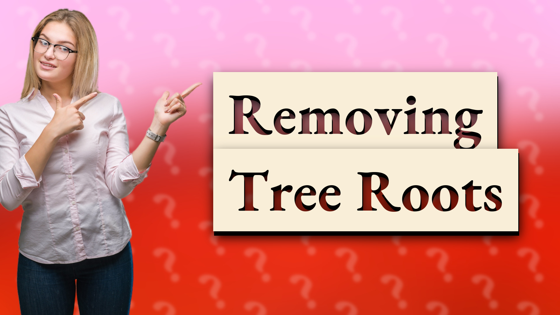 Removing Tree Roots