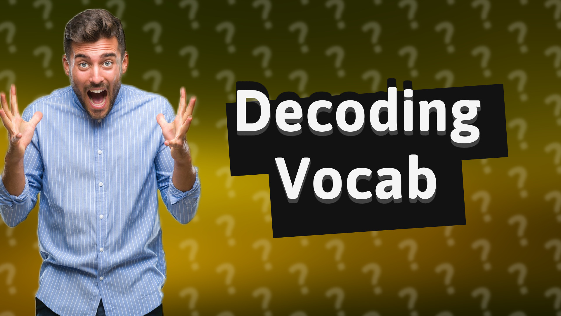 Decoding Vocab