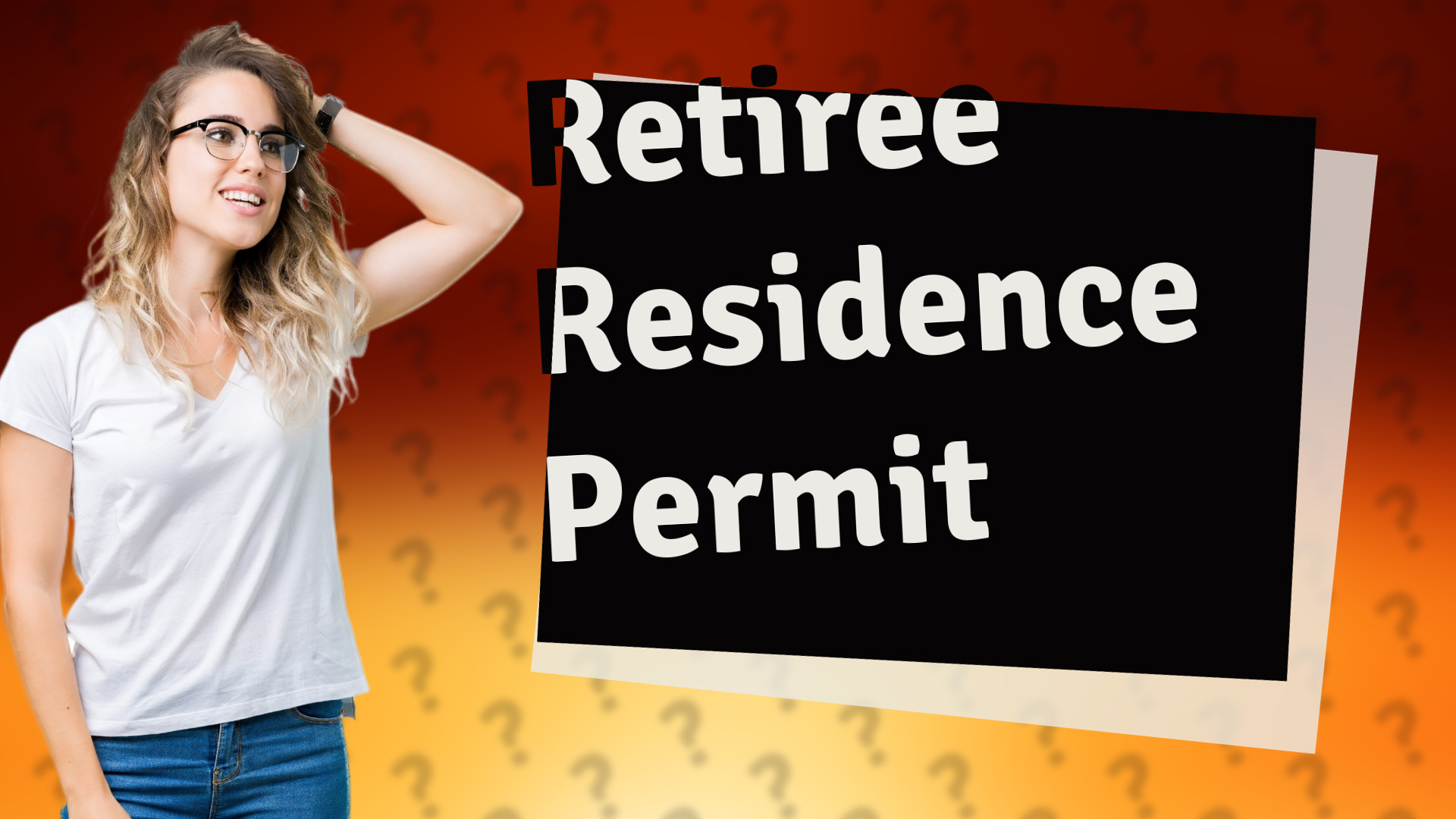 Retiree Residence Permit