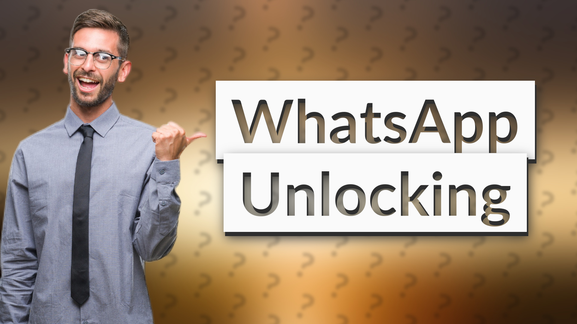 WhatsApp Unlocking