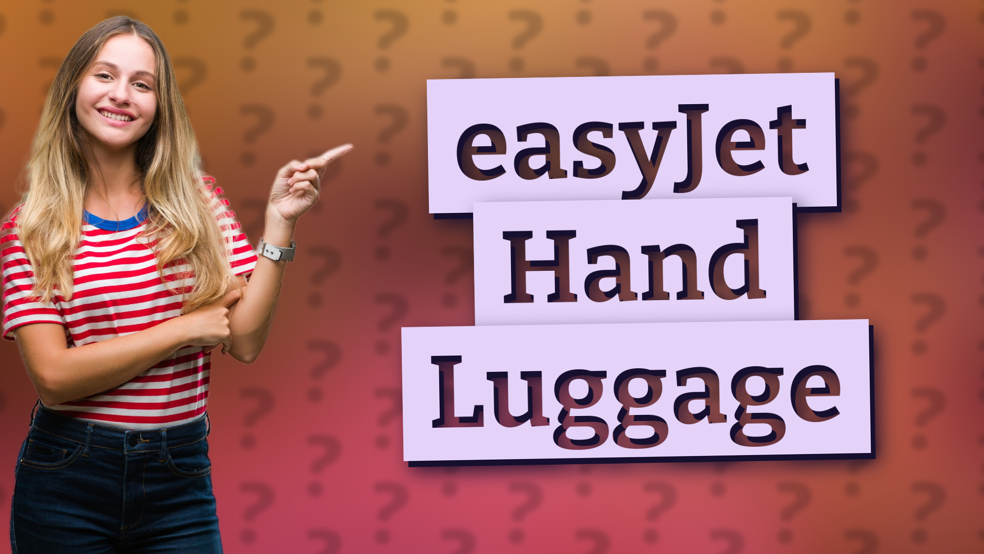 easyJet Hand Luggage