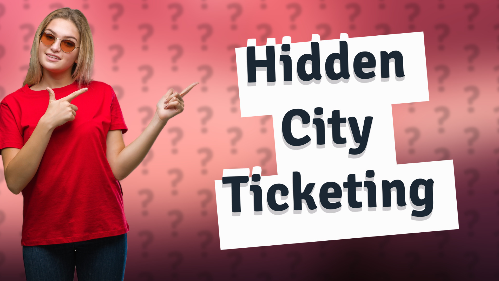 Hidden City Ticketing