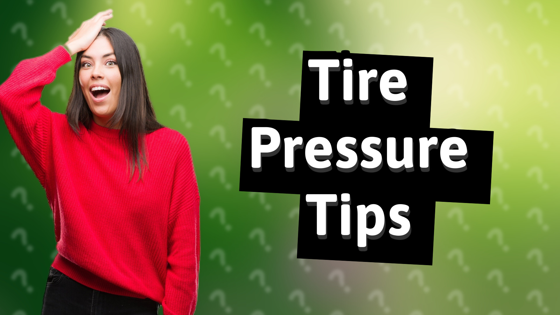 Tire Pressure Tips