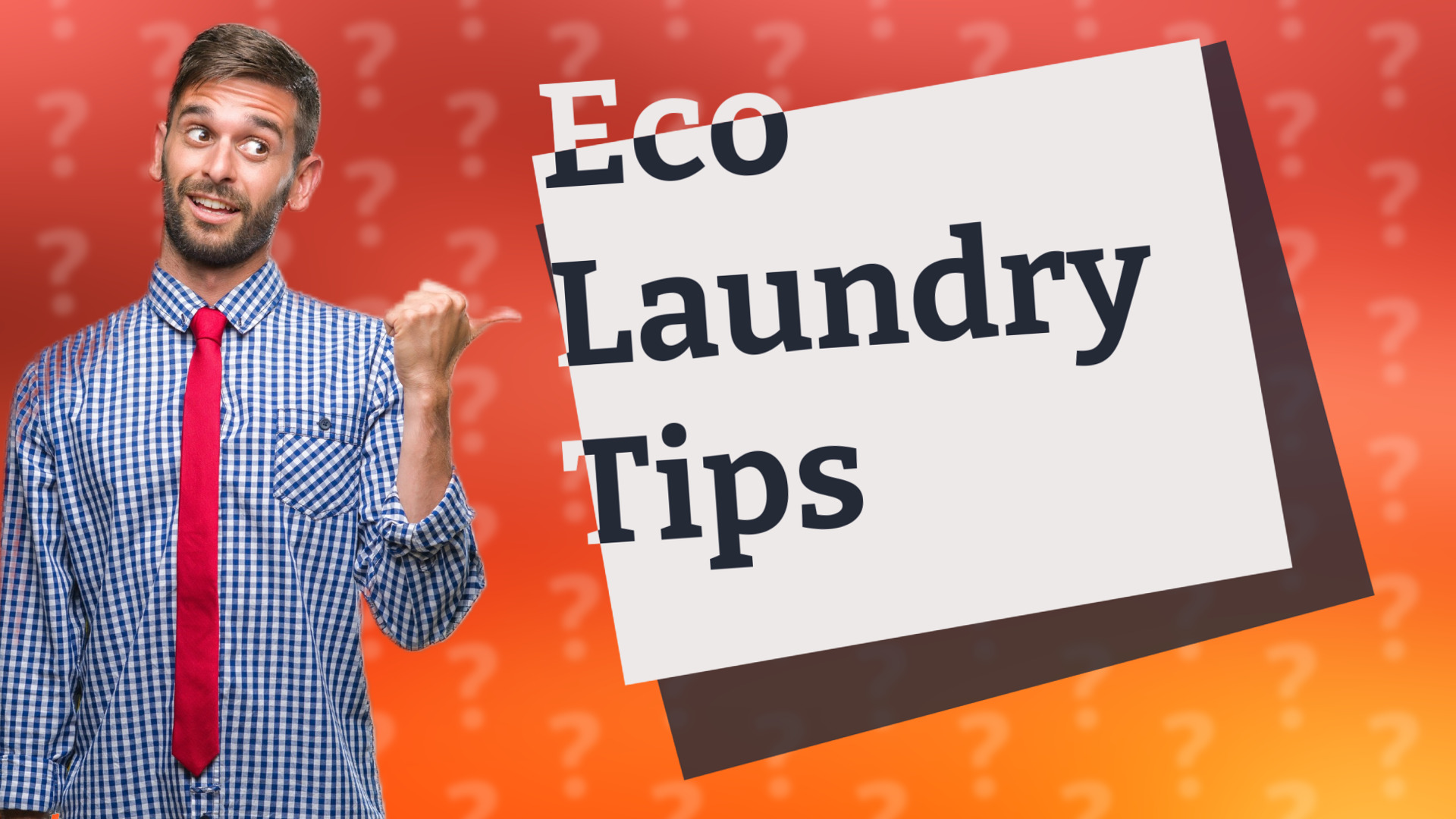 Eco Laundry Tips