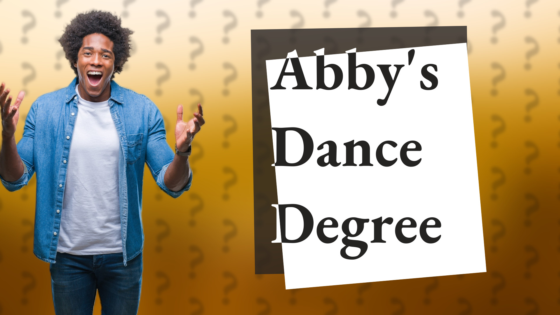 Abby's Dance Degree