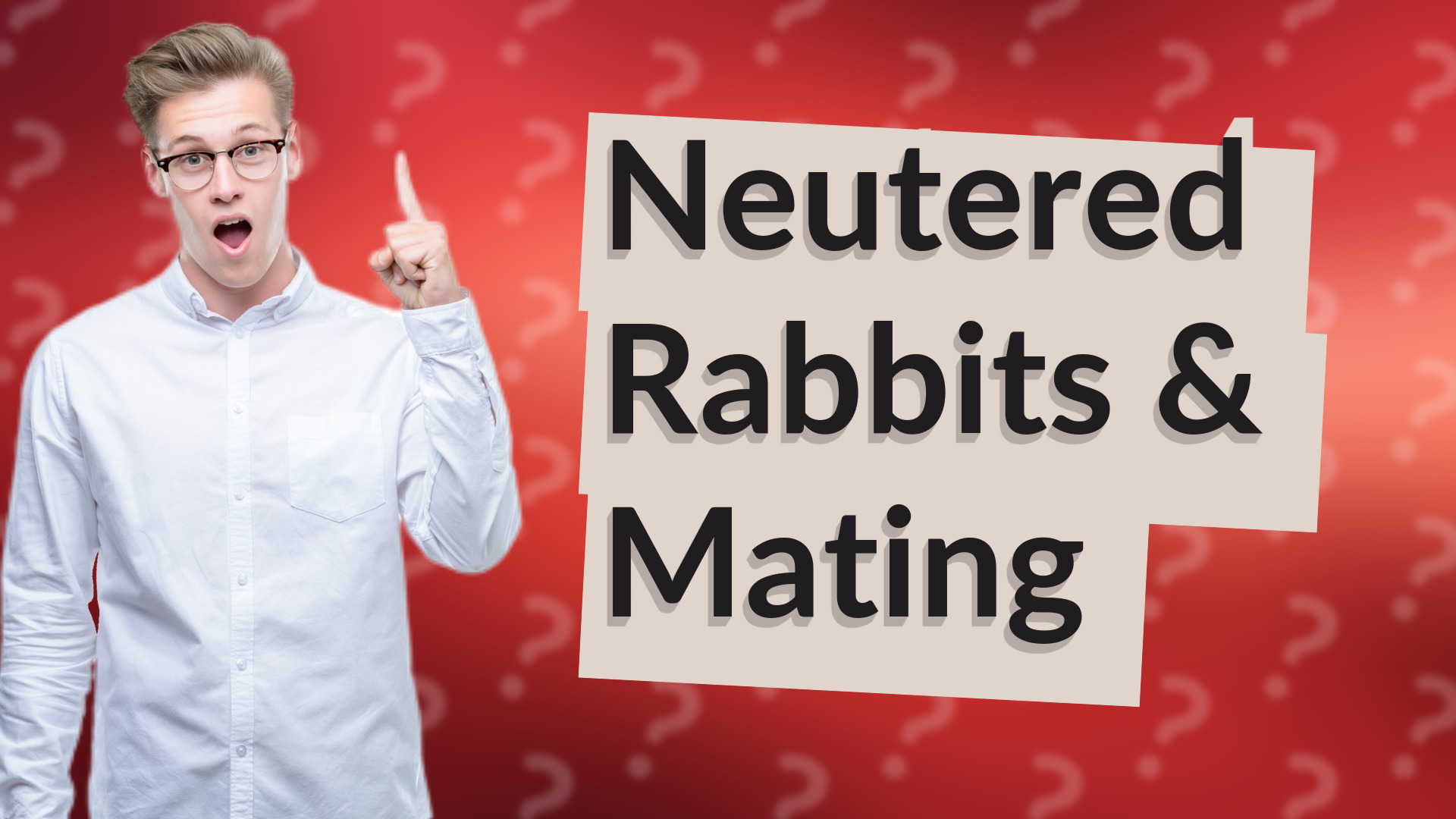 Neutered Rabbits & Mating