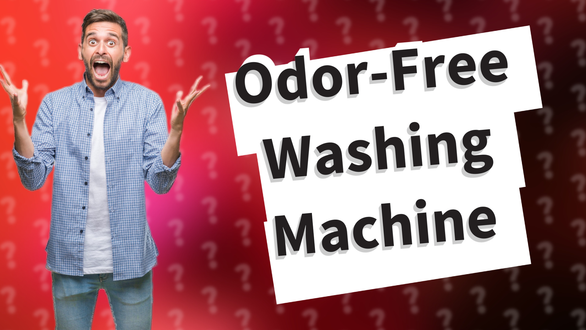 Odor-Free Washing Machine