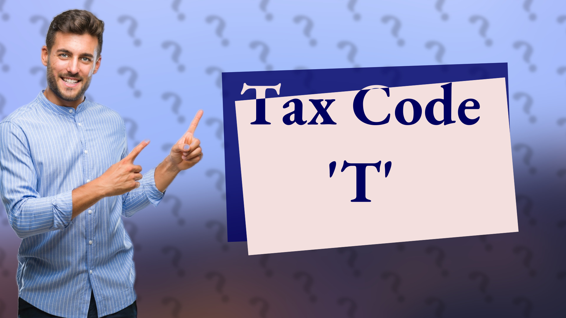 Tax Code 'T'