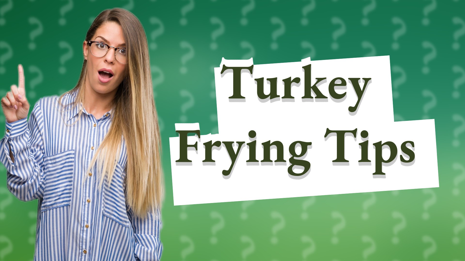 Turkey Frying Tips