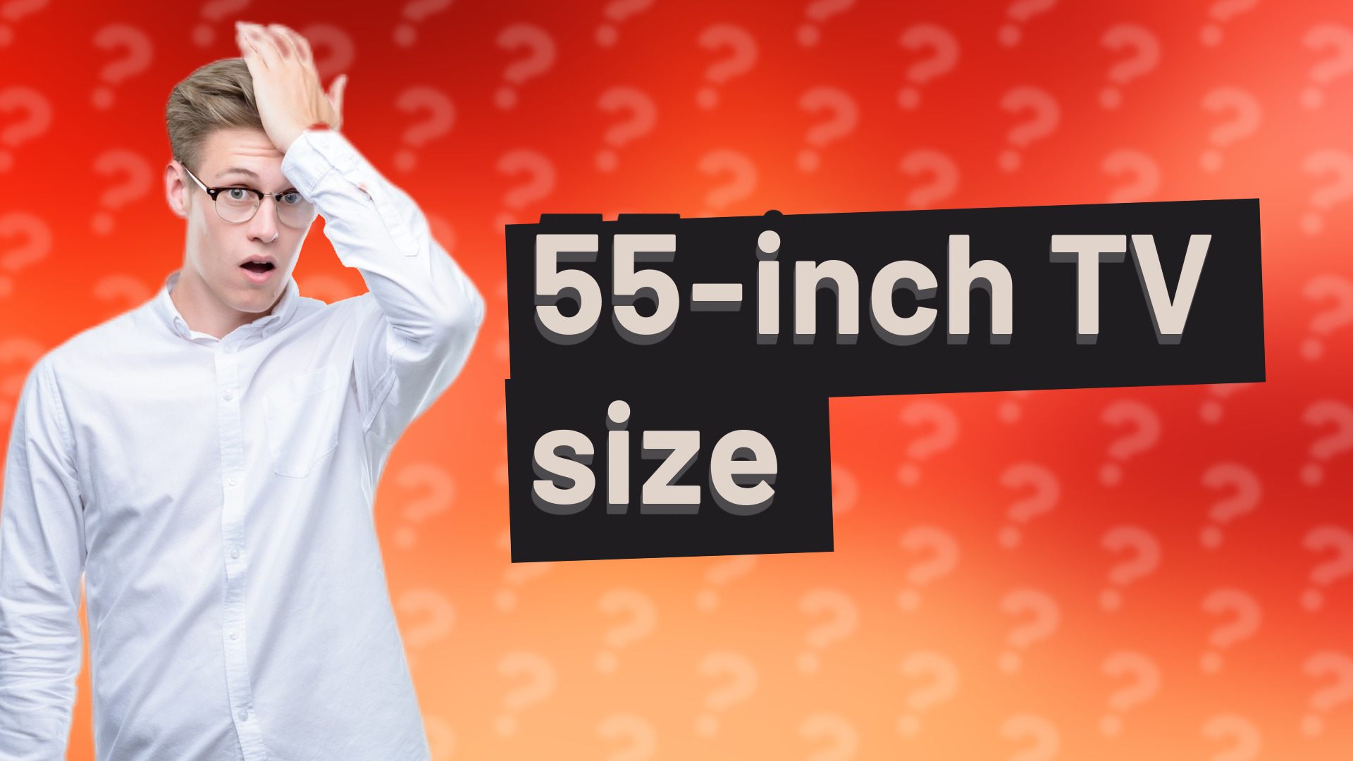 55-inch TV size