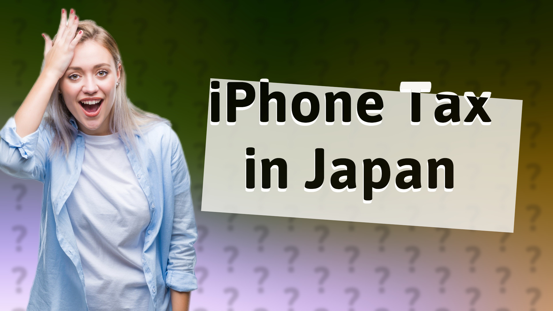 iPhone Tax in Japan