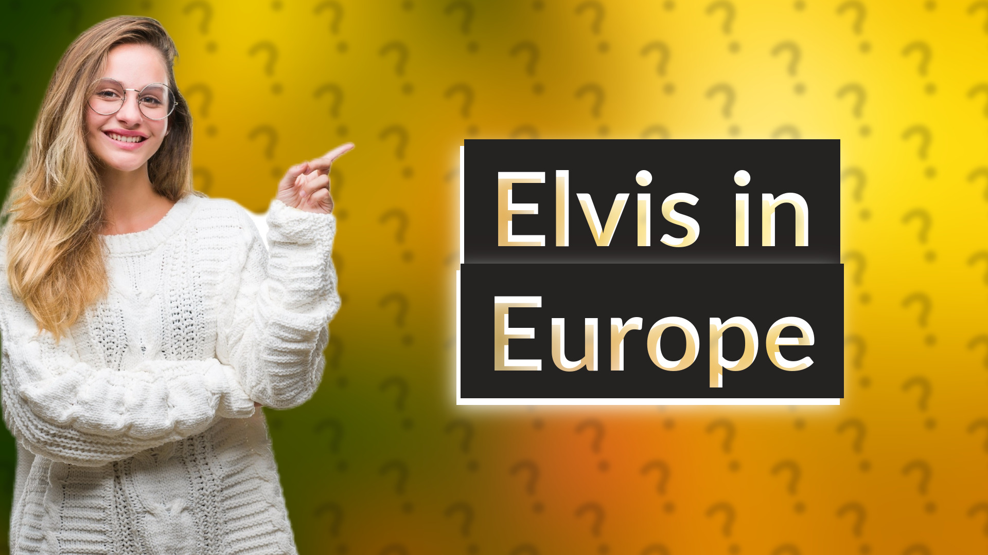 Elvis in Europe