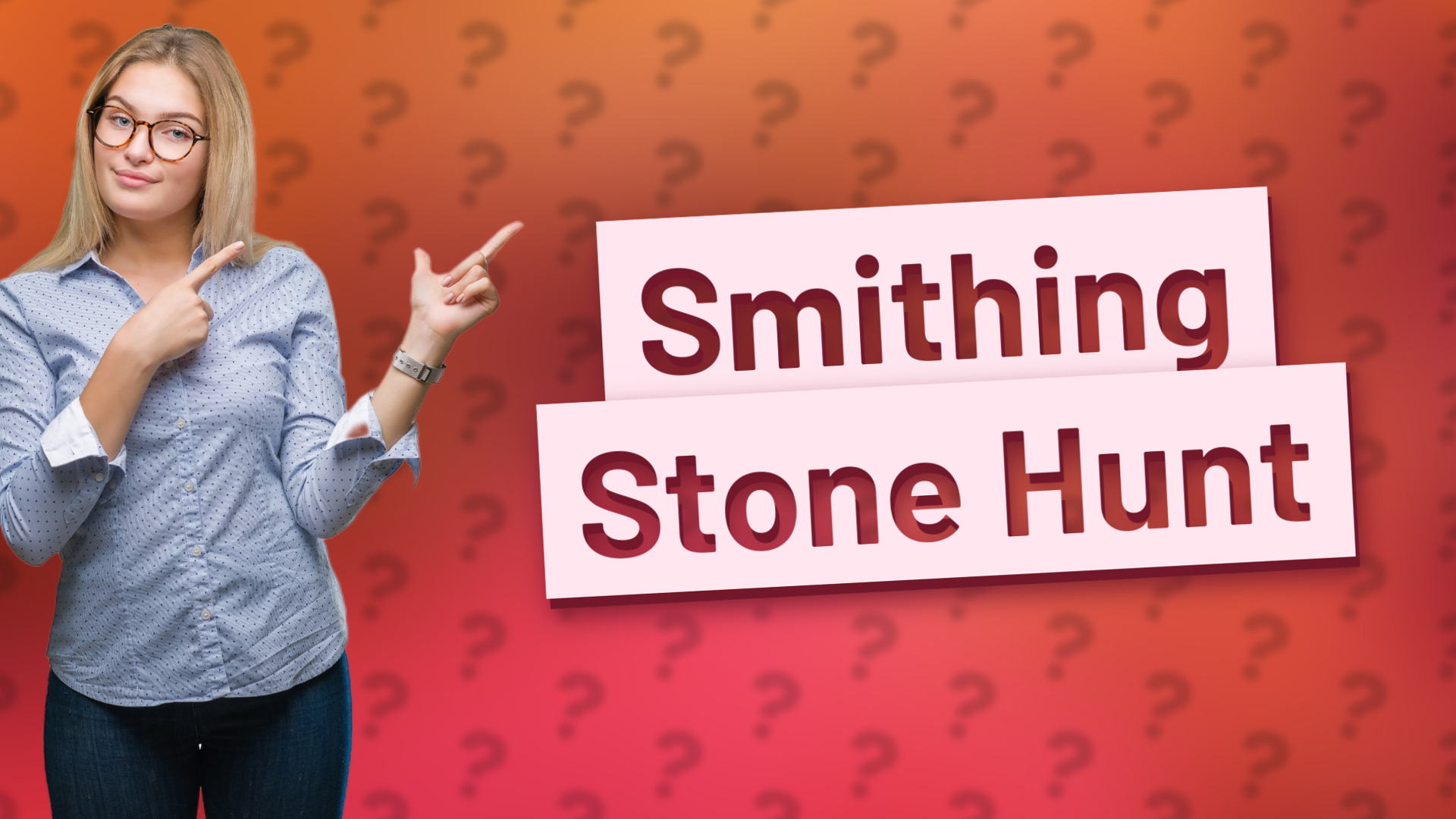 Smithing Stone Hunt