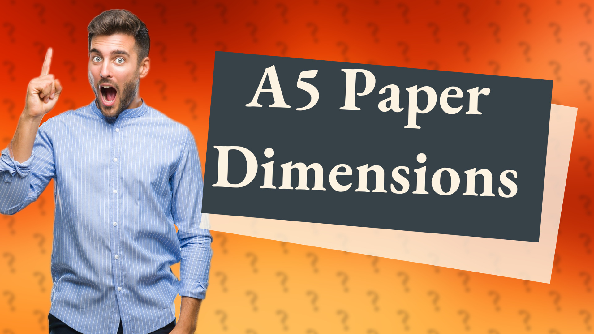 A5 Paper Dimensions
