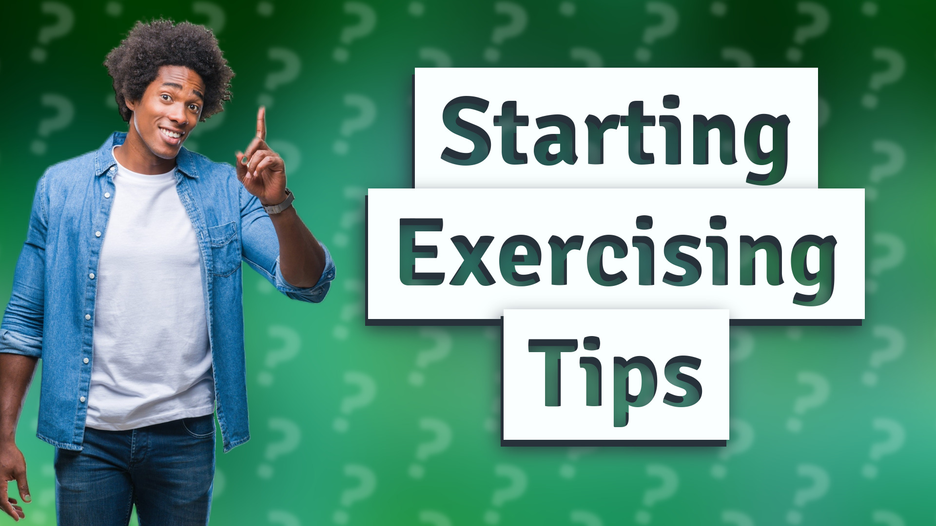 Starting Exercising Tips
