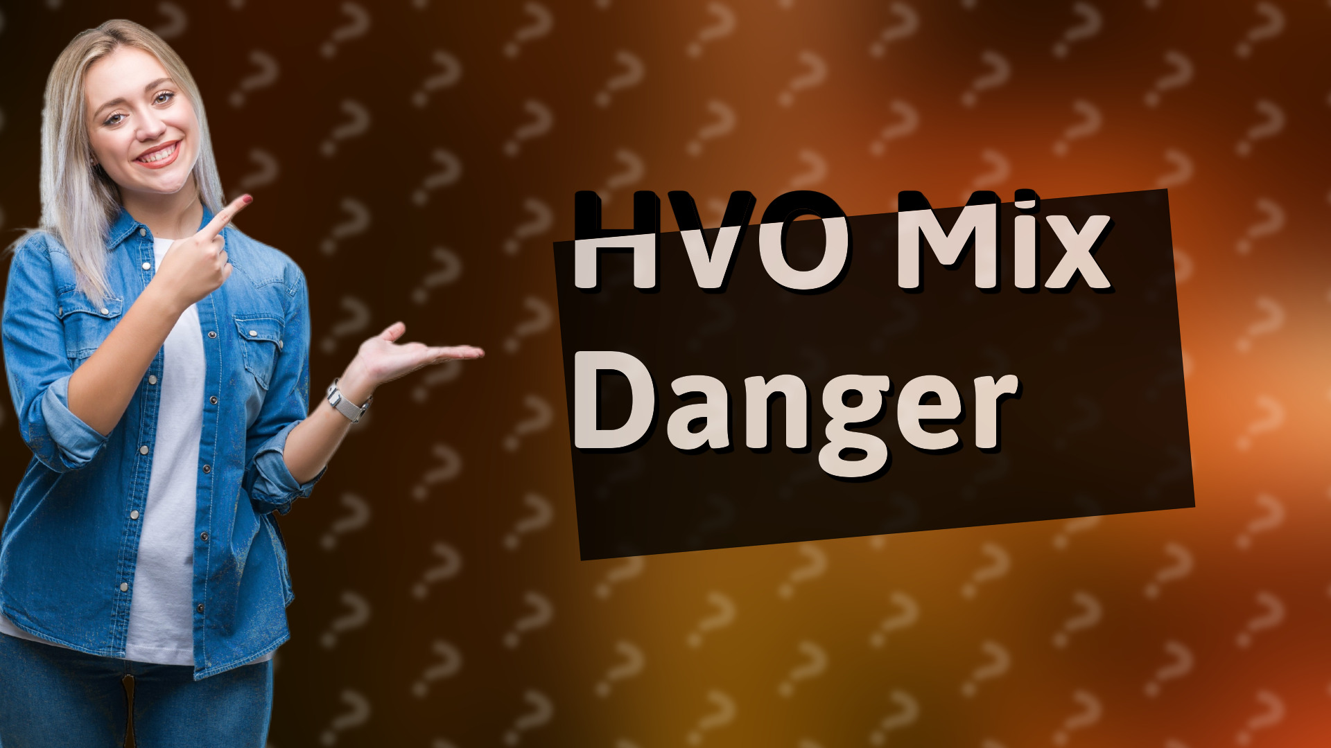 HVO Mix Danger