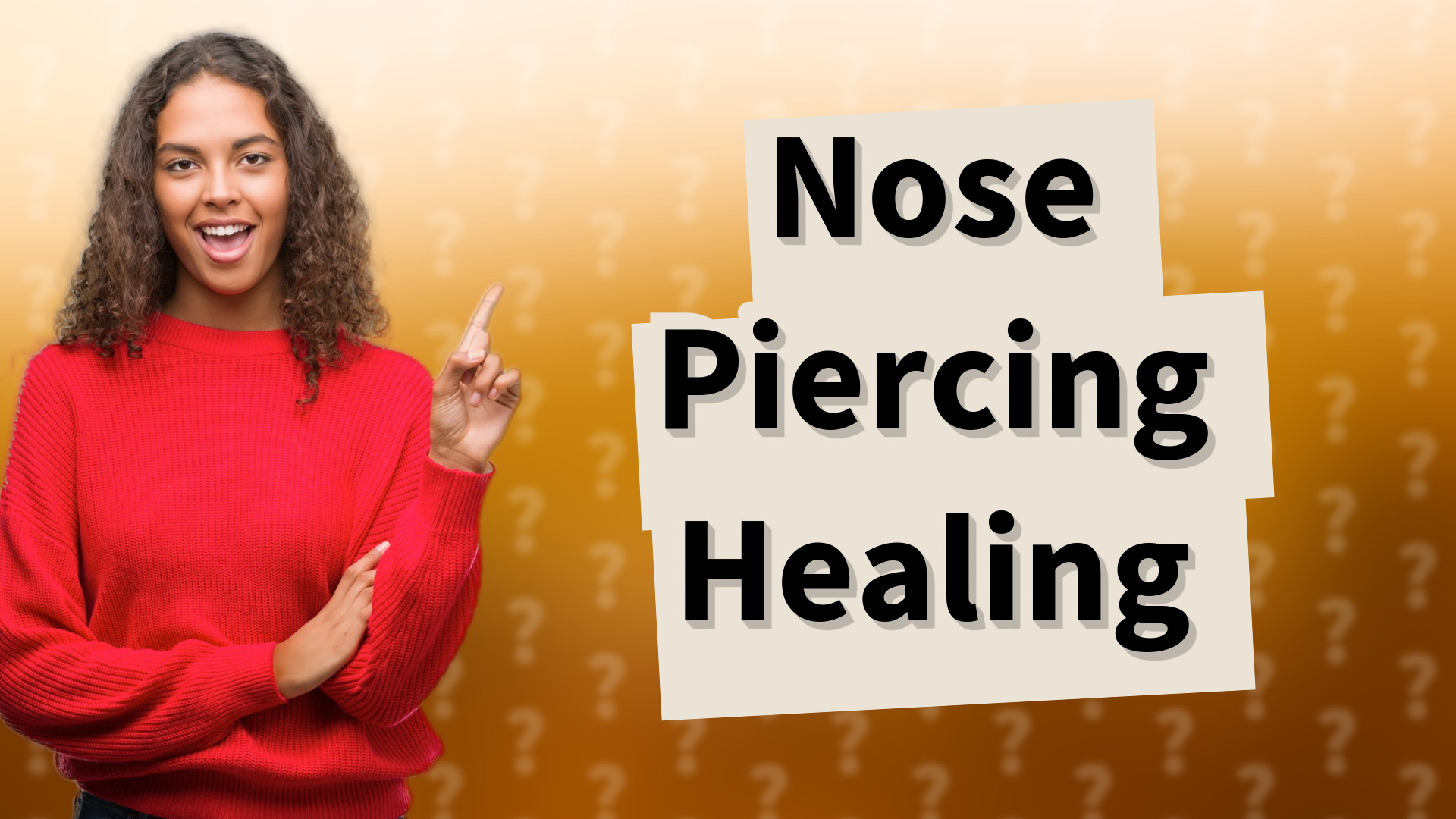 Nose Piercing Healing