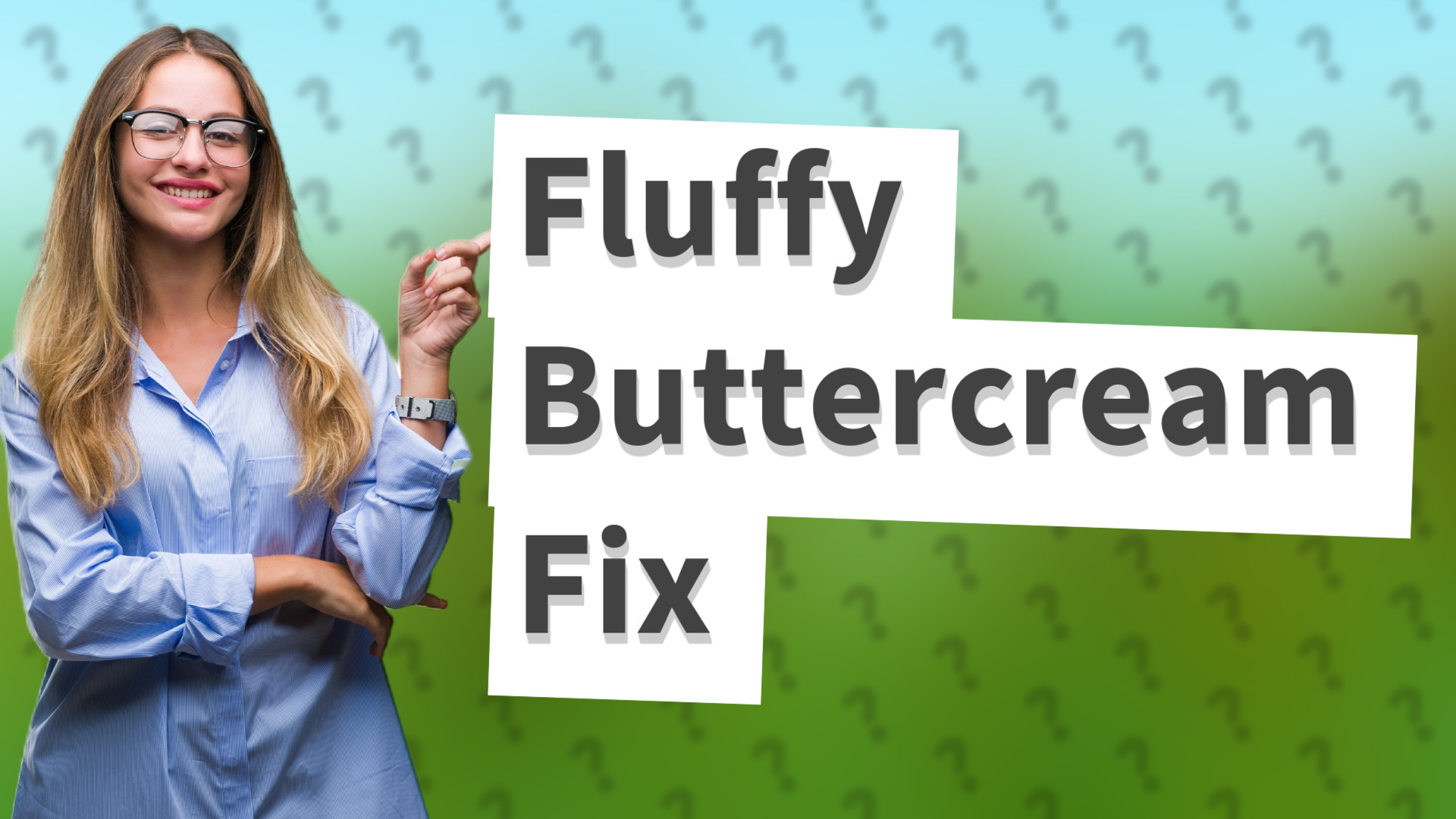 Fluffy Buttercream Fix