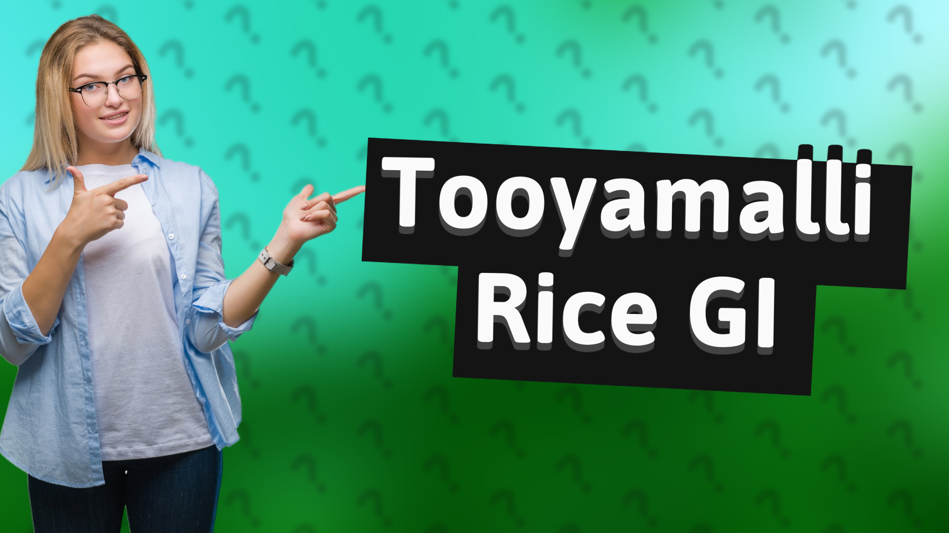 Tooyamalli Rice GI