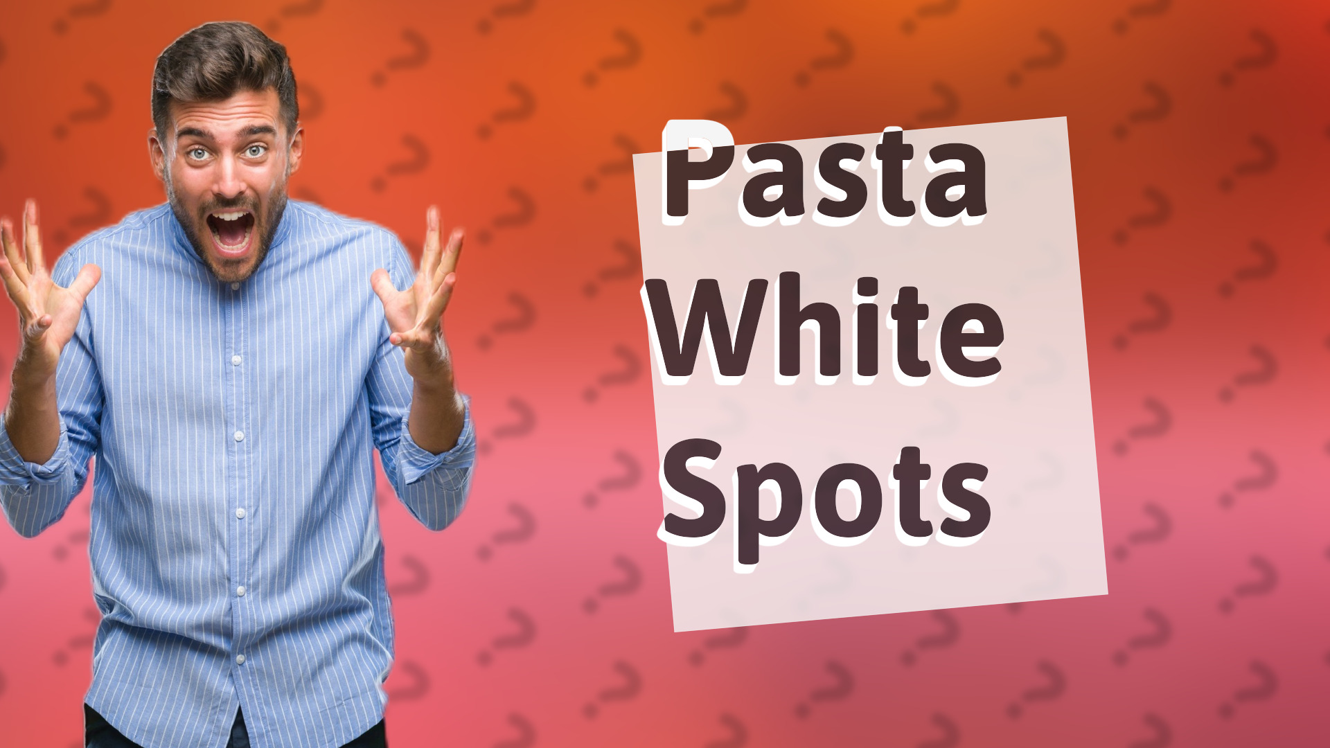 Pasta White Spots