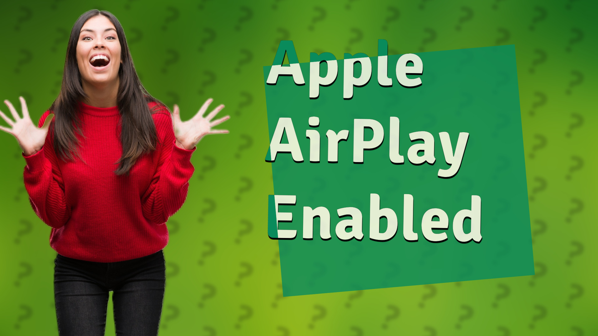 Apple AirPlay Enabled