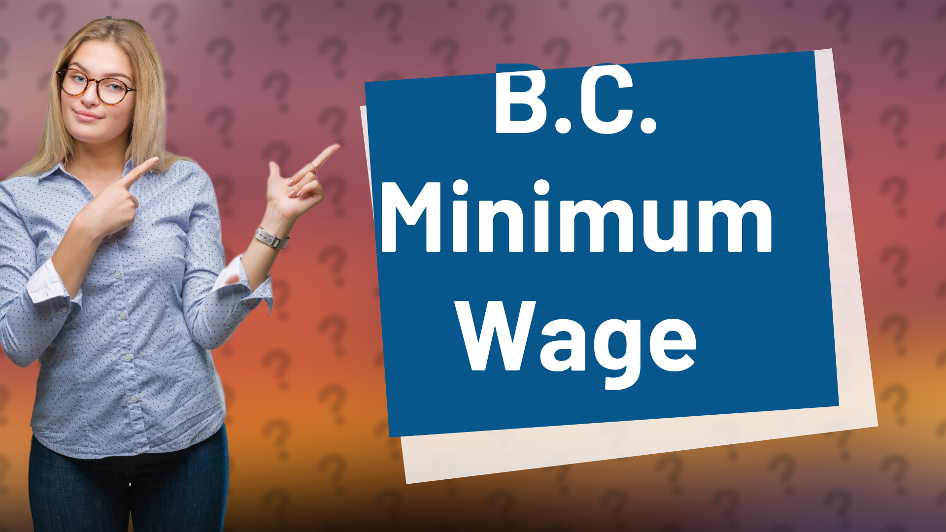 B.C. Minimum Wage