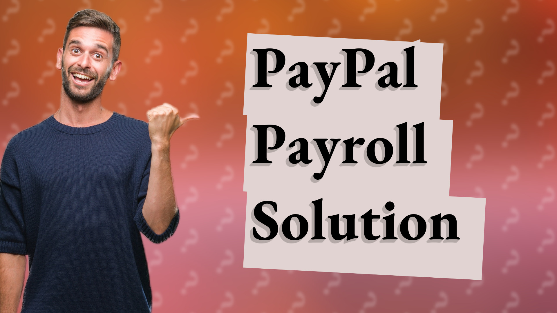 PayPal Payroll Solution