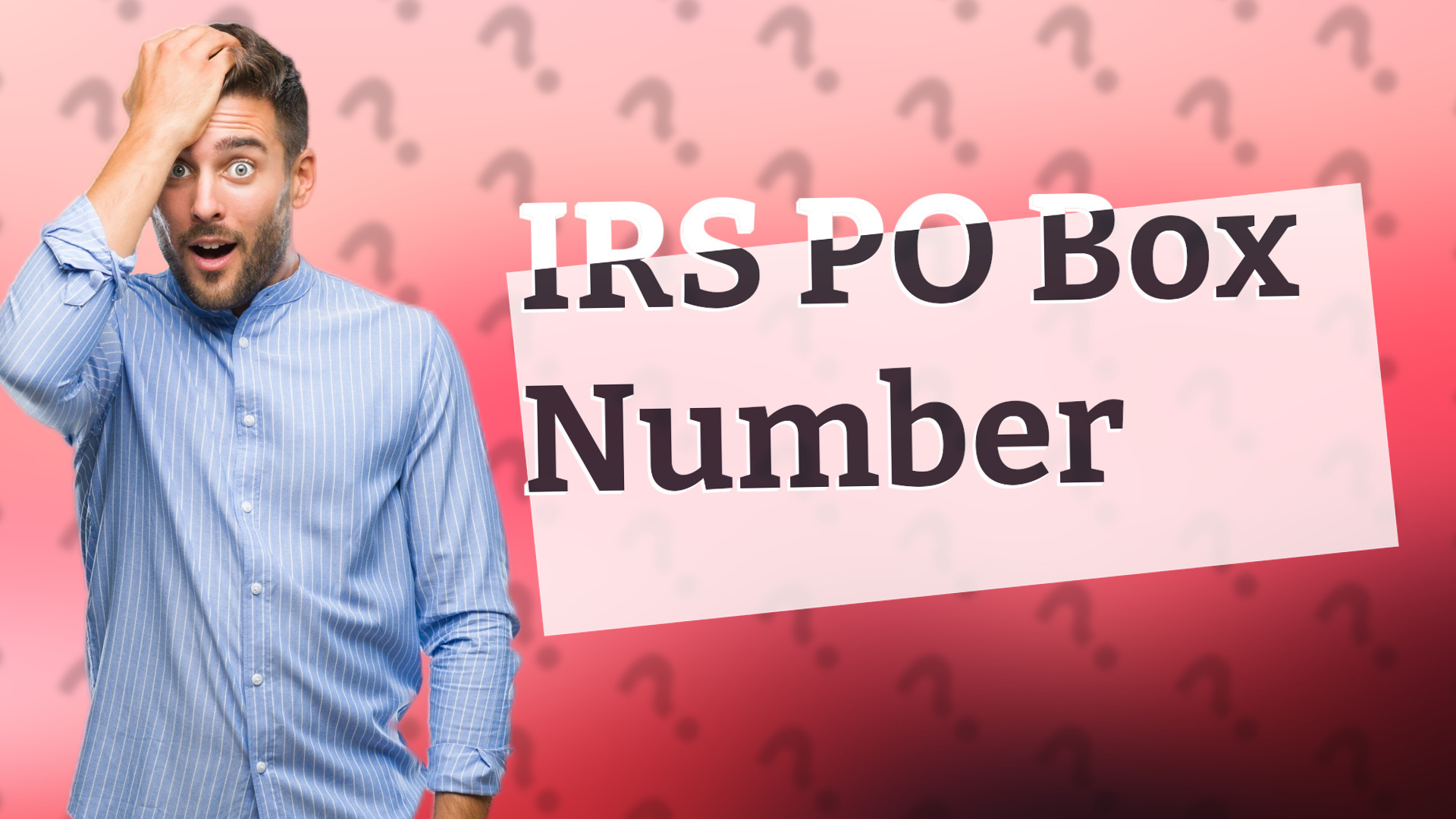 IRS PO Box Number