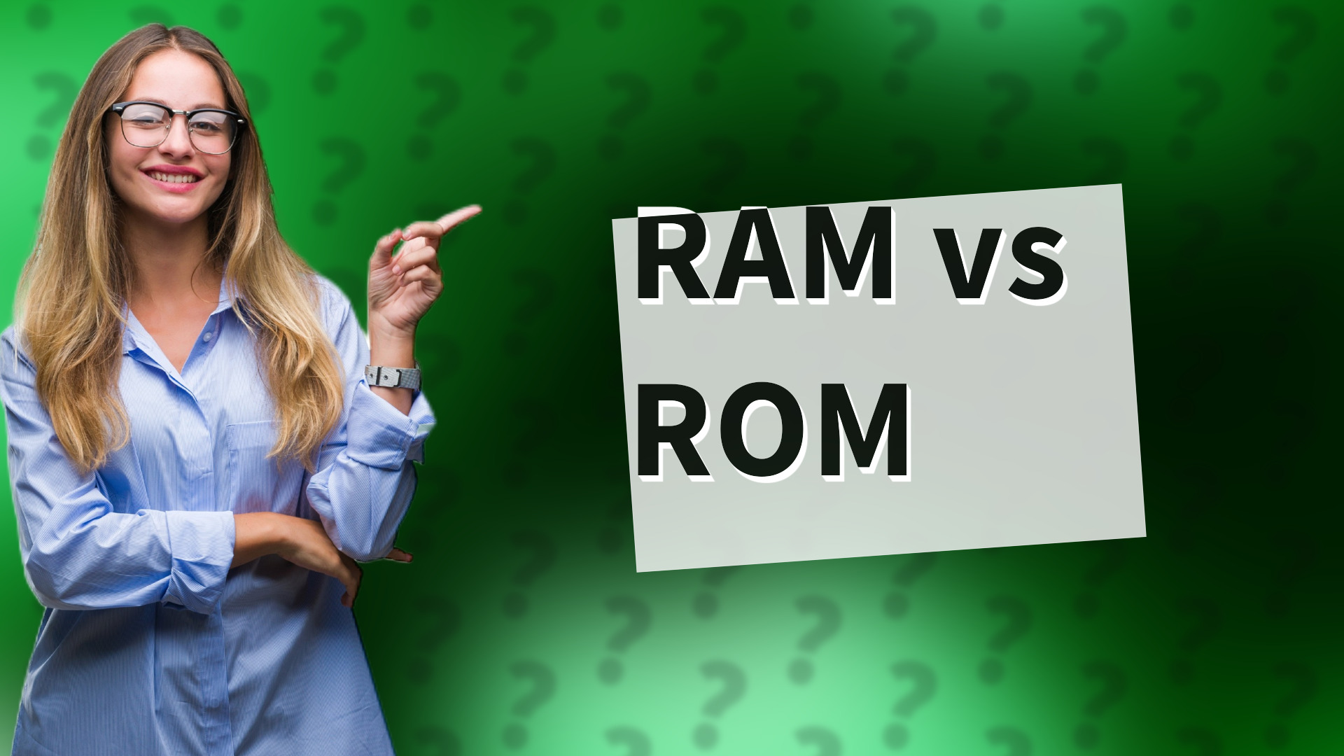 RAM vs ROM