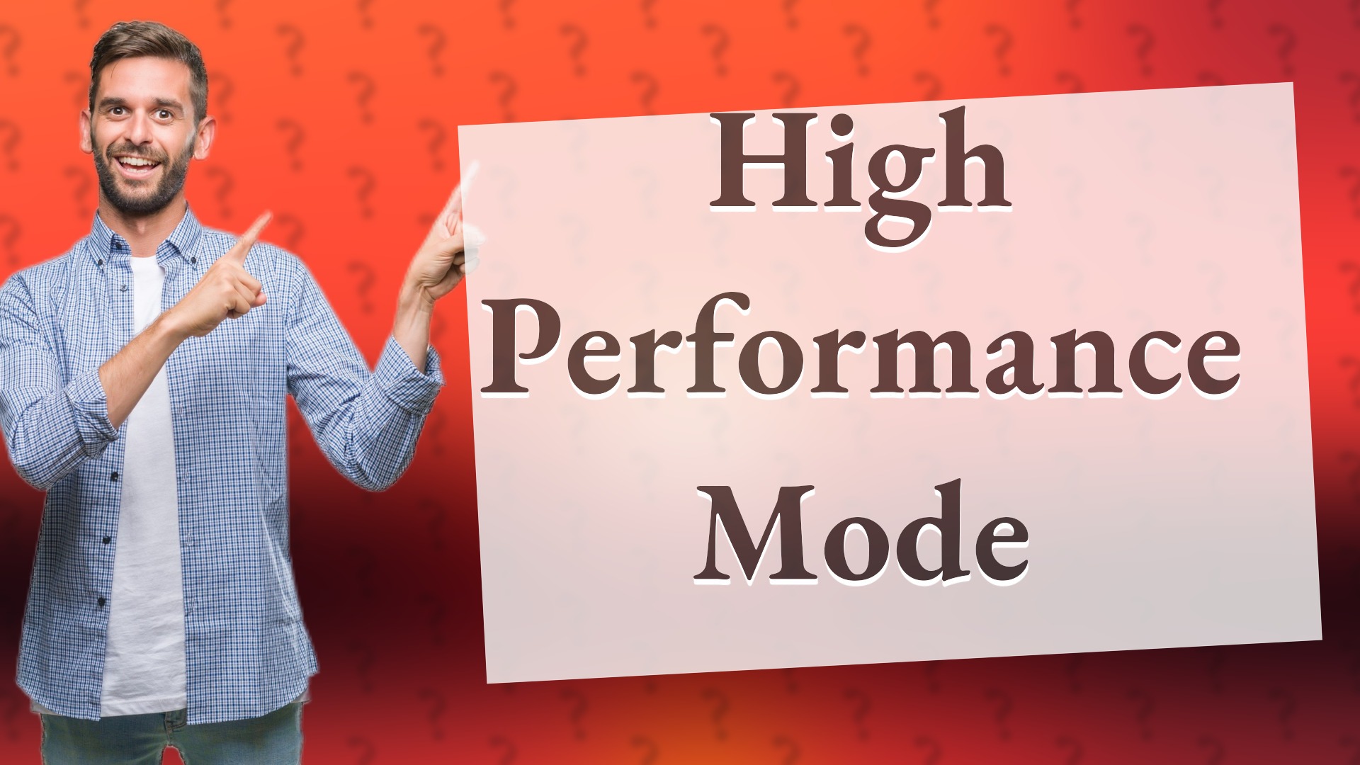 High Performance Mode