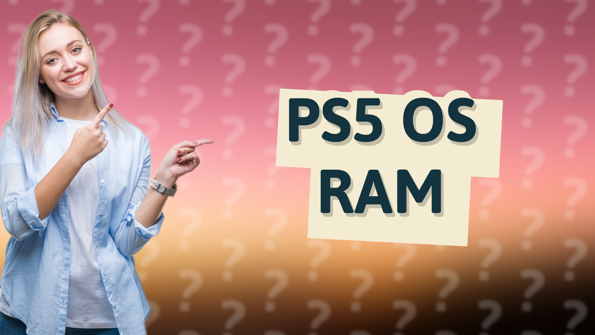 PS5 OS RAM
