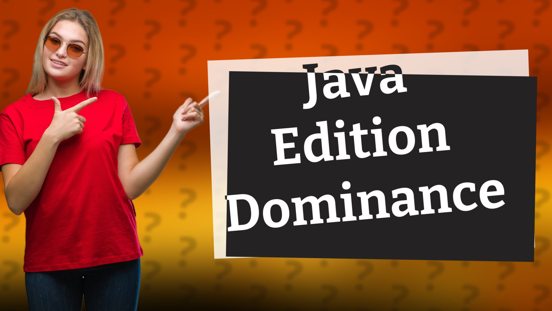 Java Edition Dominance