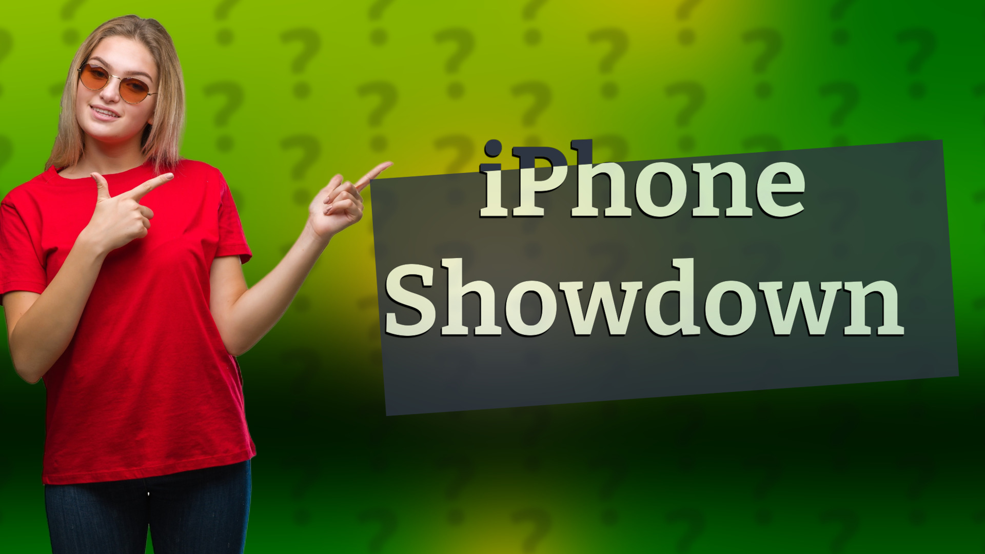 iPhone Showdown