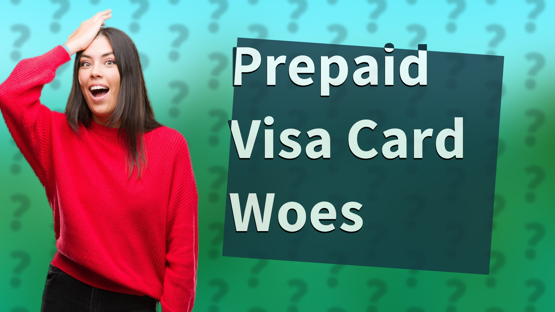 Prepaid Visa Card Woes