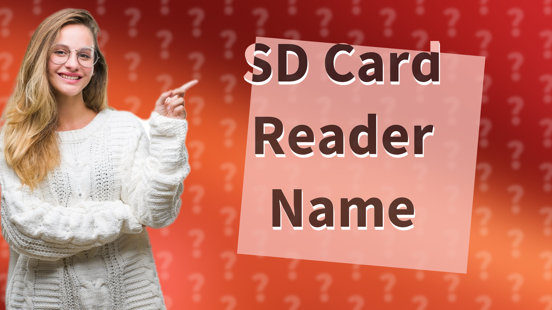SD Card Reader Name