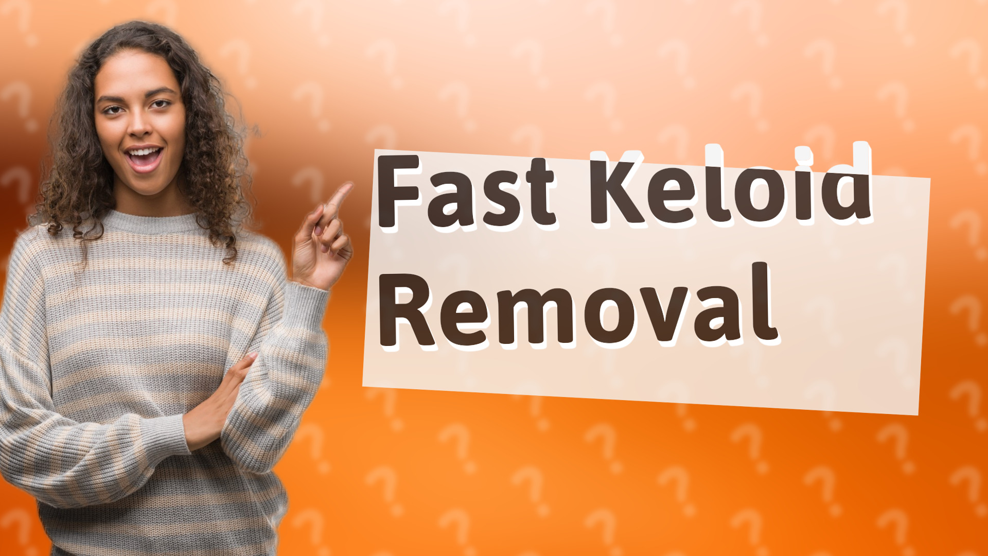 Fast Keloid Removal