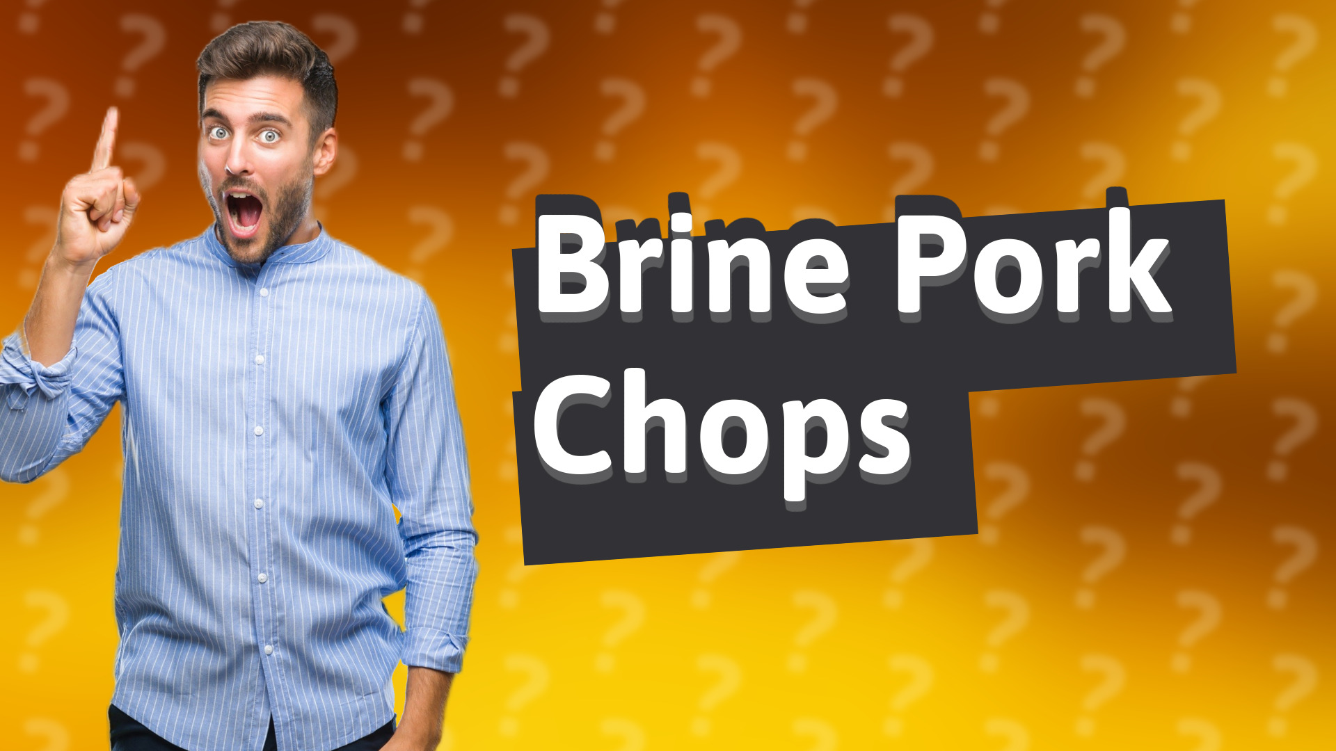 Brine Pork Chops