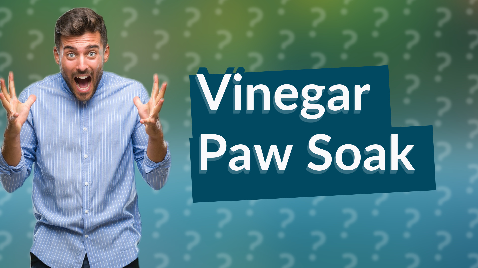 Vinegar Paw Soak
