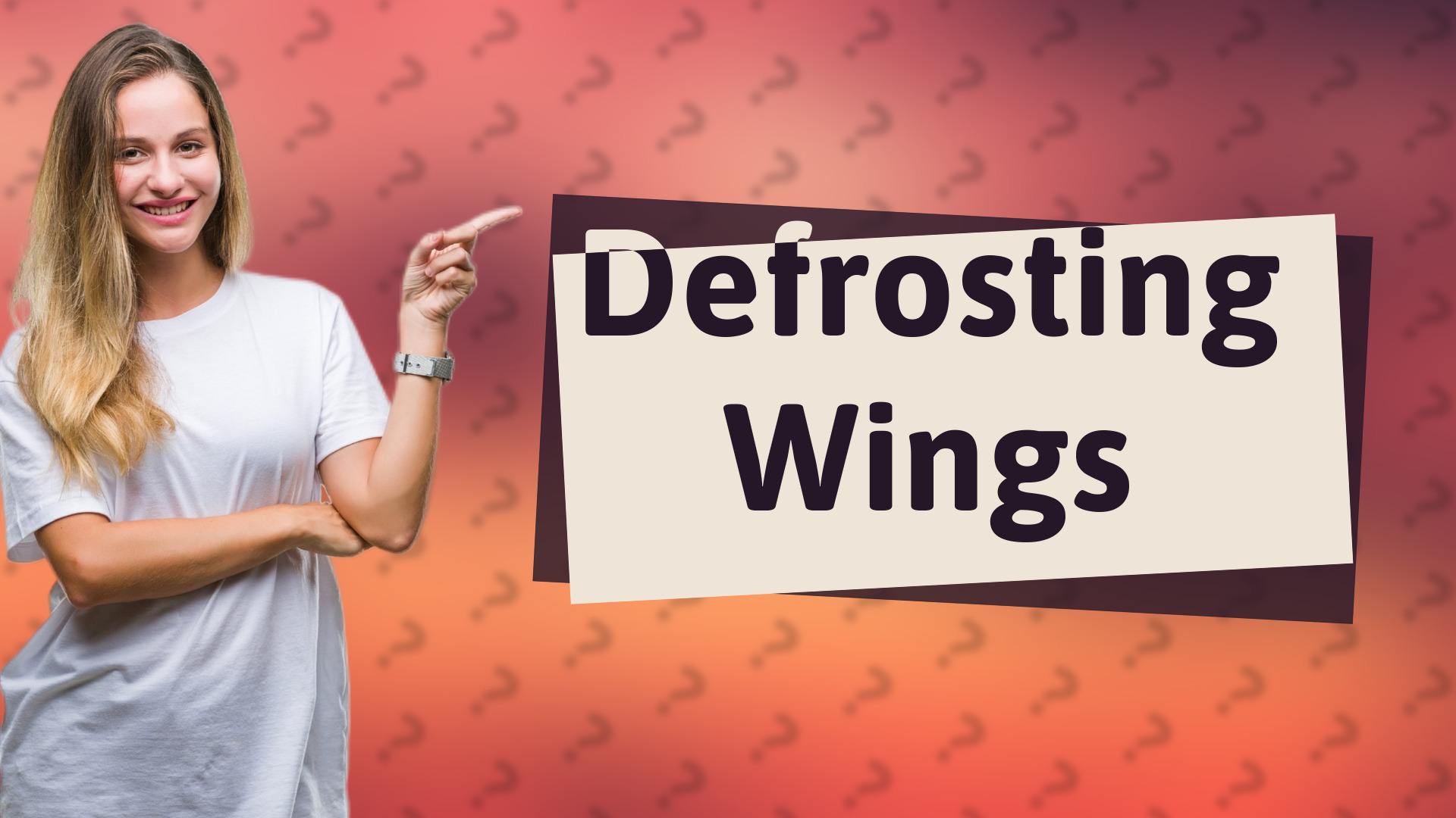 Defrosting Wings