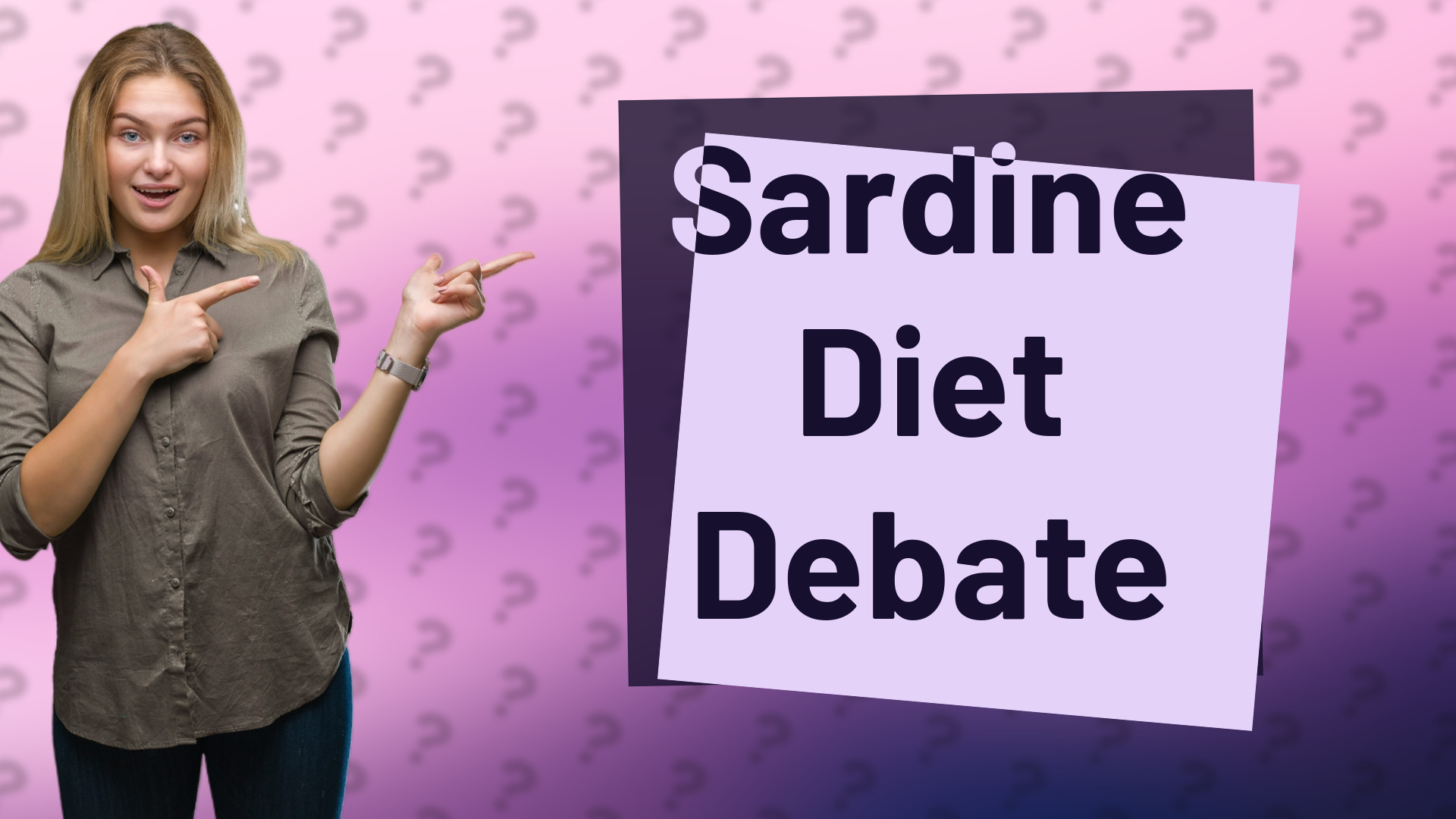 Sardine Diet Debate