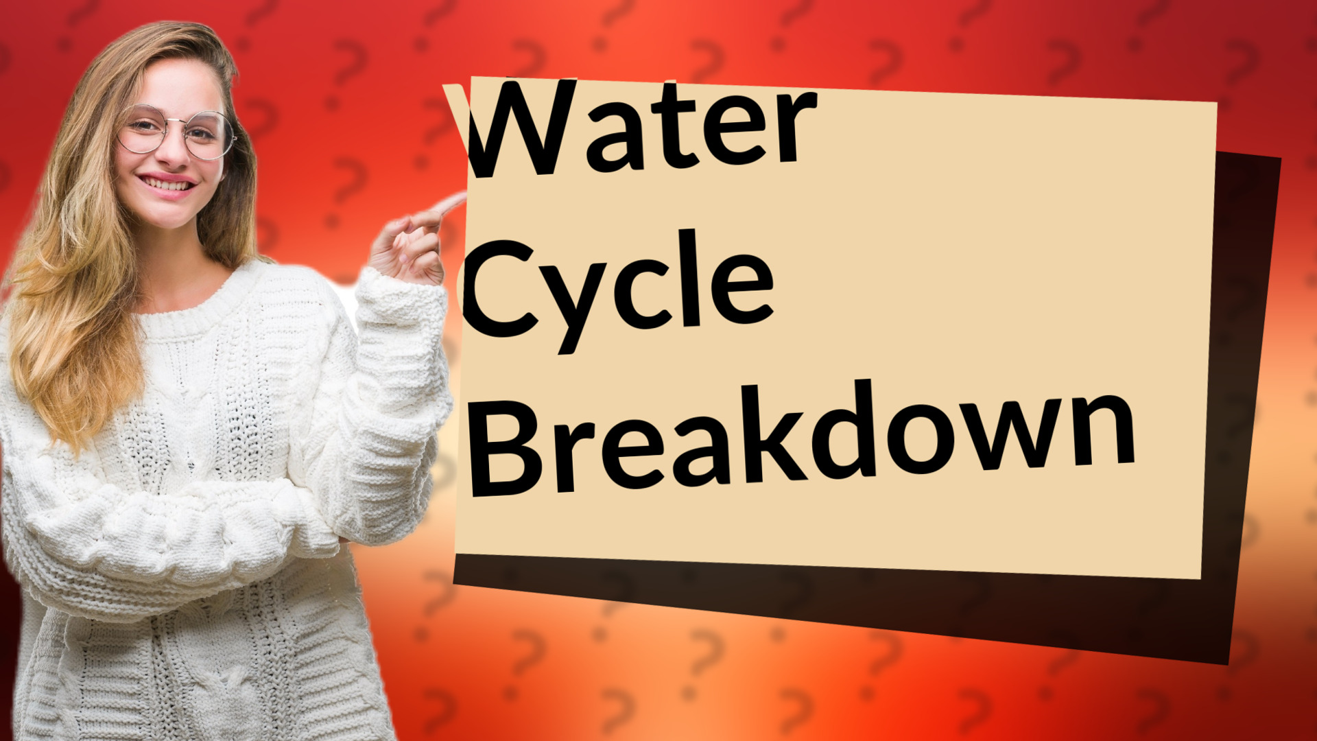 Water Cycle Breakdown