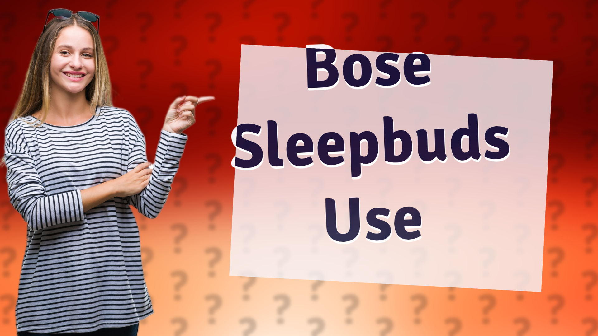 Bose Sleepbuds Use